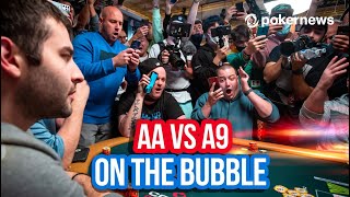 WSOP 2021 | Intense Money Bubble Moment in Main Event